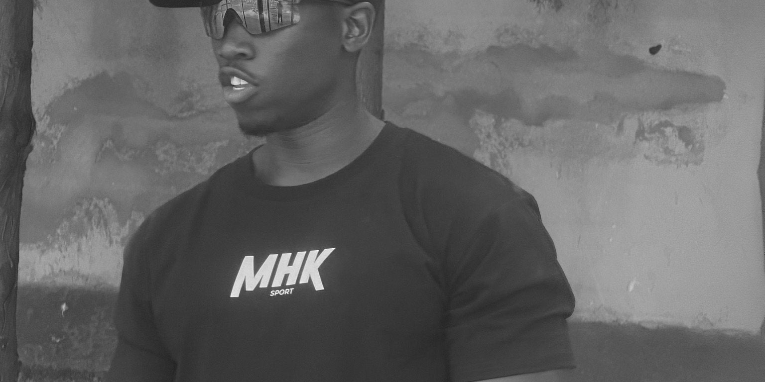 MHK Sport Streetwear & Lifestyle — portrait noir et blanc sportswear