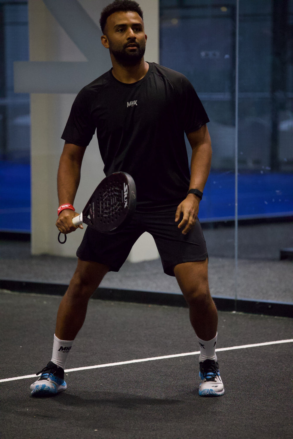 Short MHK Sport — noir, homme, padel