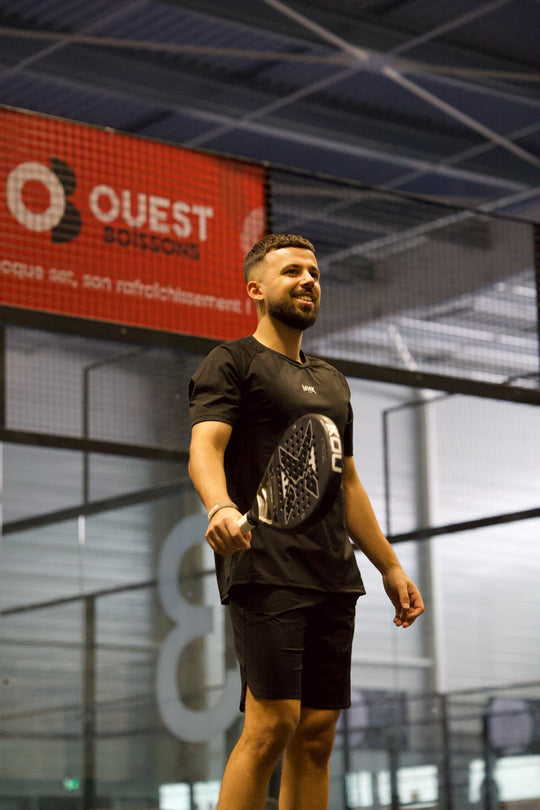 T-shirt sport MHK Sport — noir, homme, padel