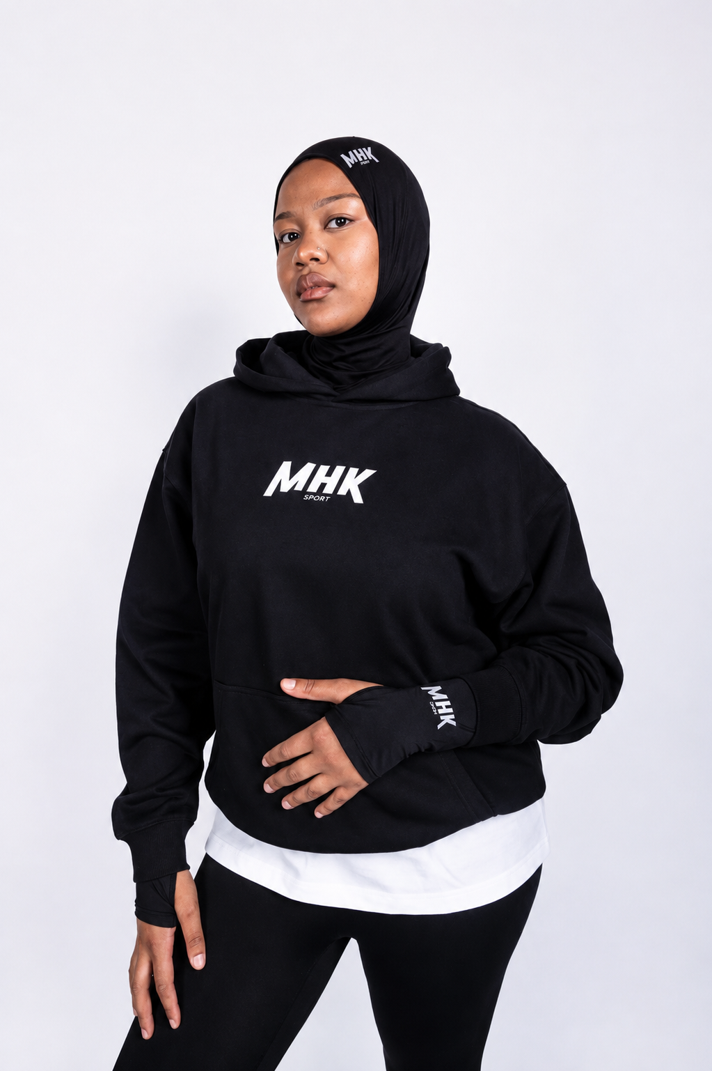 Pull à capuche
